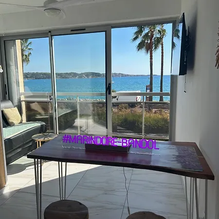 Vue Et A 20m De La Avec Parking Marindore Appartement
